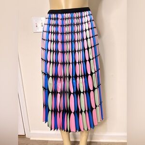 Chic Multicolor A-Line Skirt